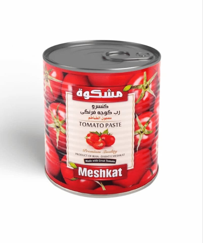 تصویر 3 از رب گوجه فرنگی مشکات با ترکیب متعادل و بسته بندی متنوع