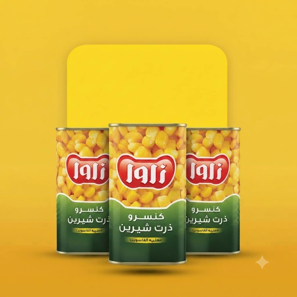 تصویر 1 از کنسرو ذرت زاوا مناسب آشپزی سریع و آسان