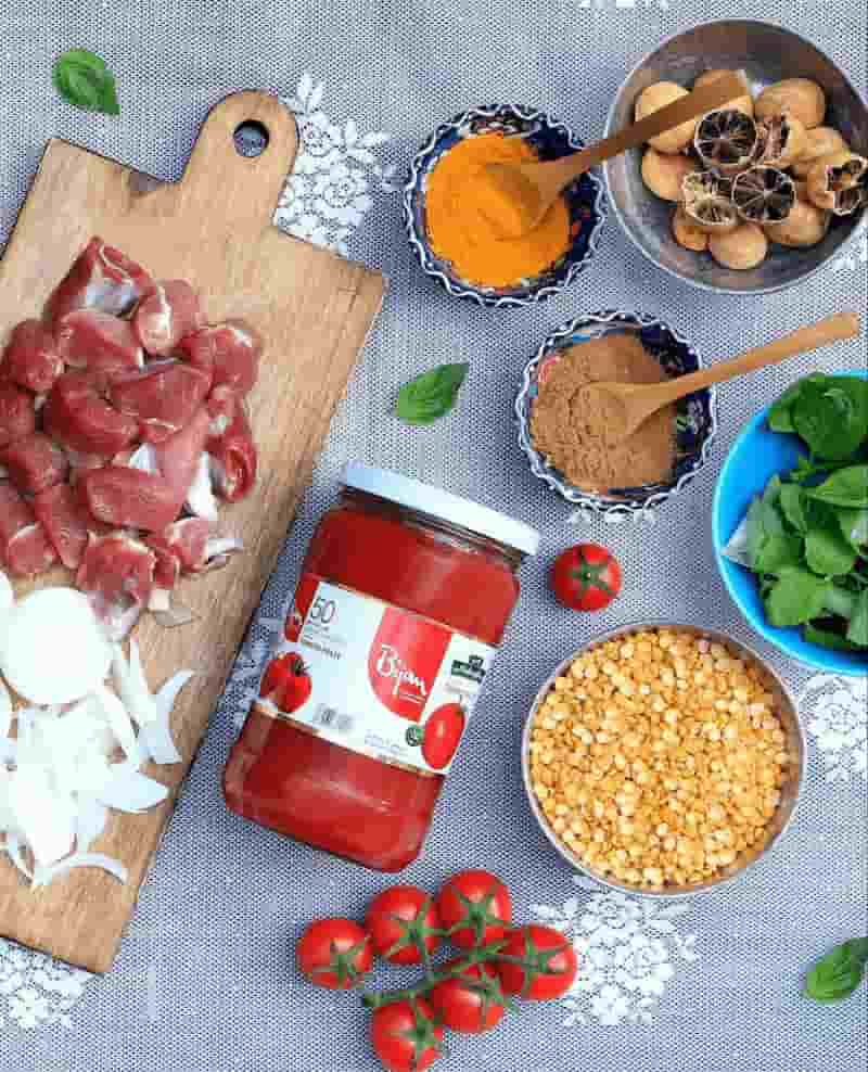 تصویر 2 از رب گوجه فرنگی بیژن انتخابی مناسب برای مصرف آسان و روزمره