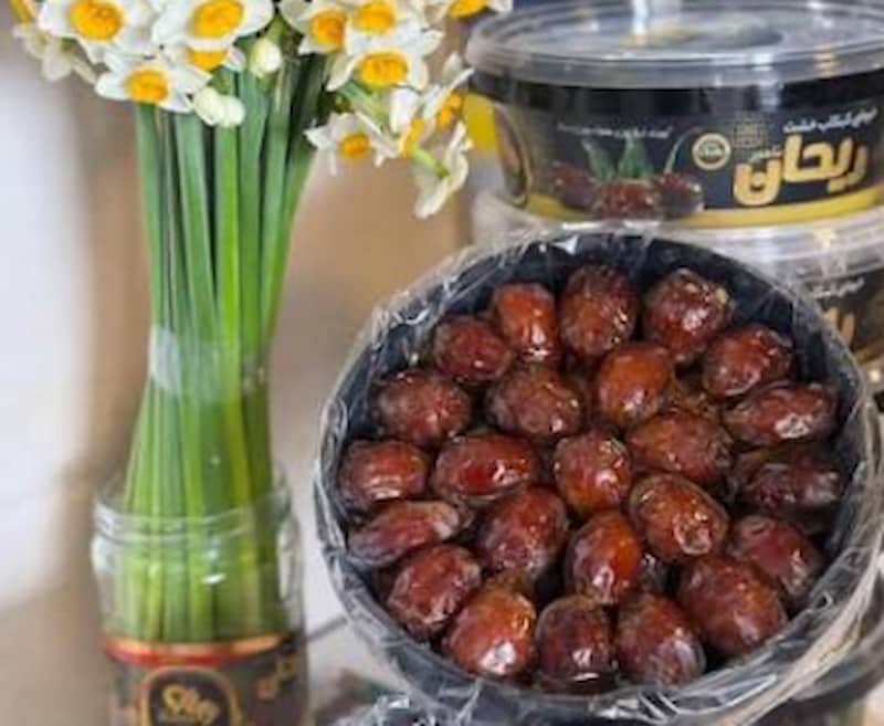 تصویر 4 از خرما کبکاب خشت ریحان با بافت فوق العاده لطیف و بسیار شیرین و پرشهد