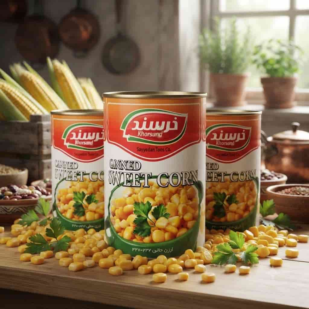 تصویر 2 از کنسرو ذرت خرسند مناسب برای  تهیه ذرت مکزیکی