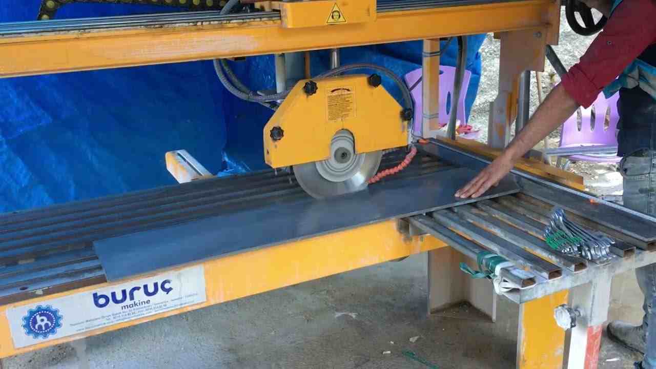 دستگاه سنگبری صنعتی با توان بالا و دقت برش