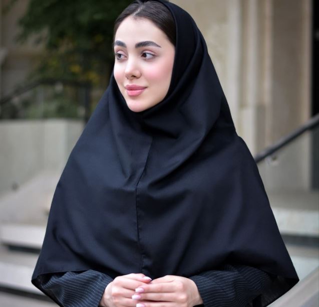 مقنعه کرپ