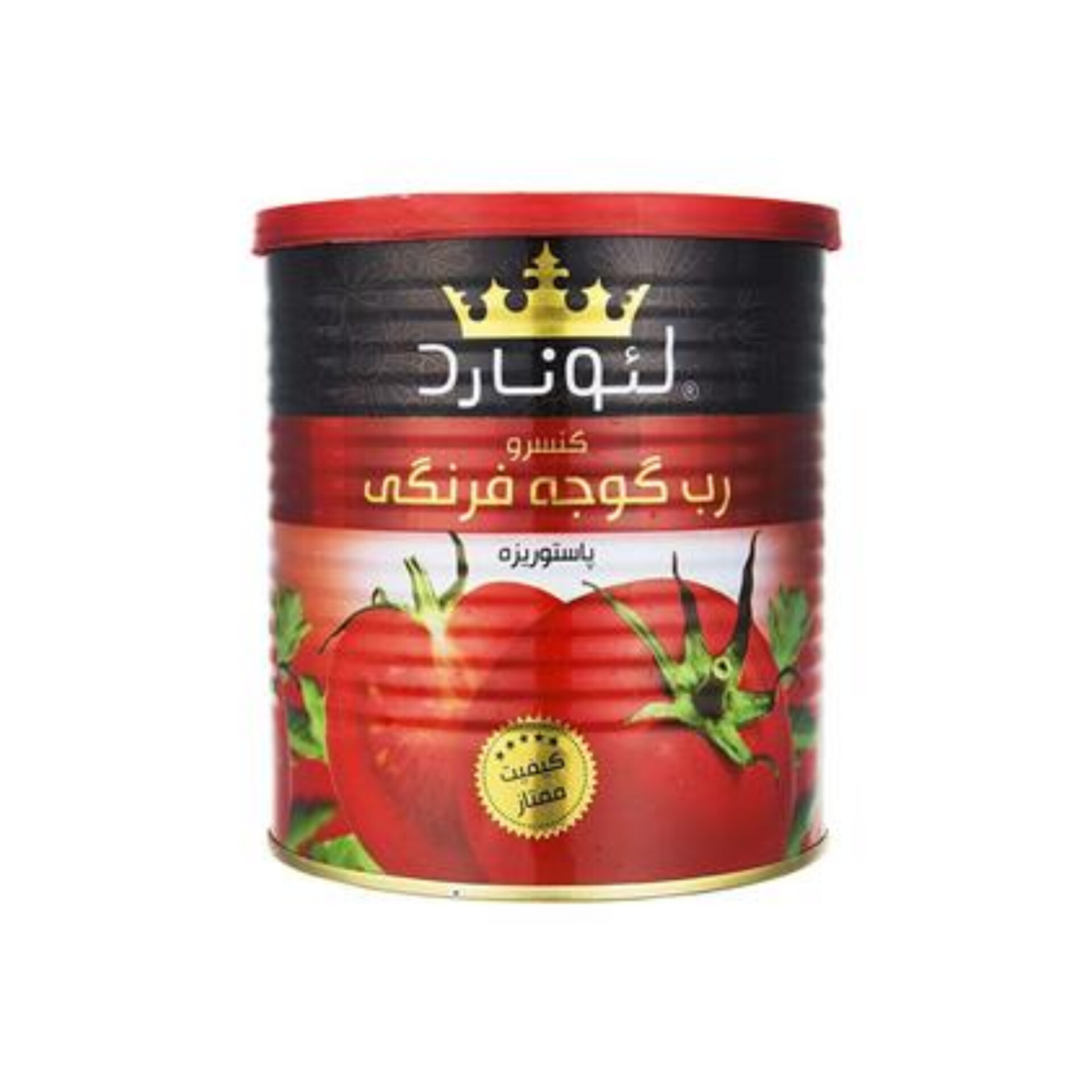 سفارش رب گوجه فرنگی لئونارد صادراتی با بسته‌بندی استاندارد