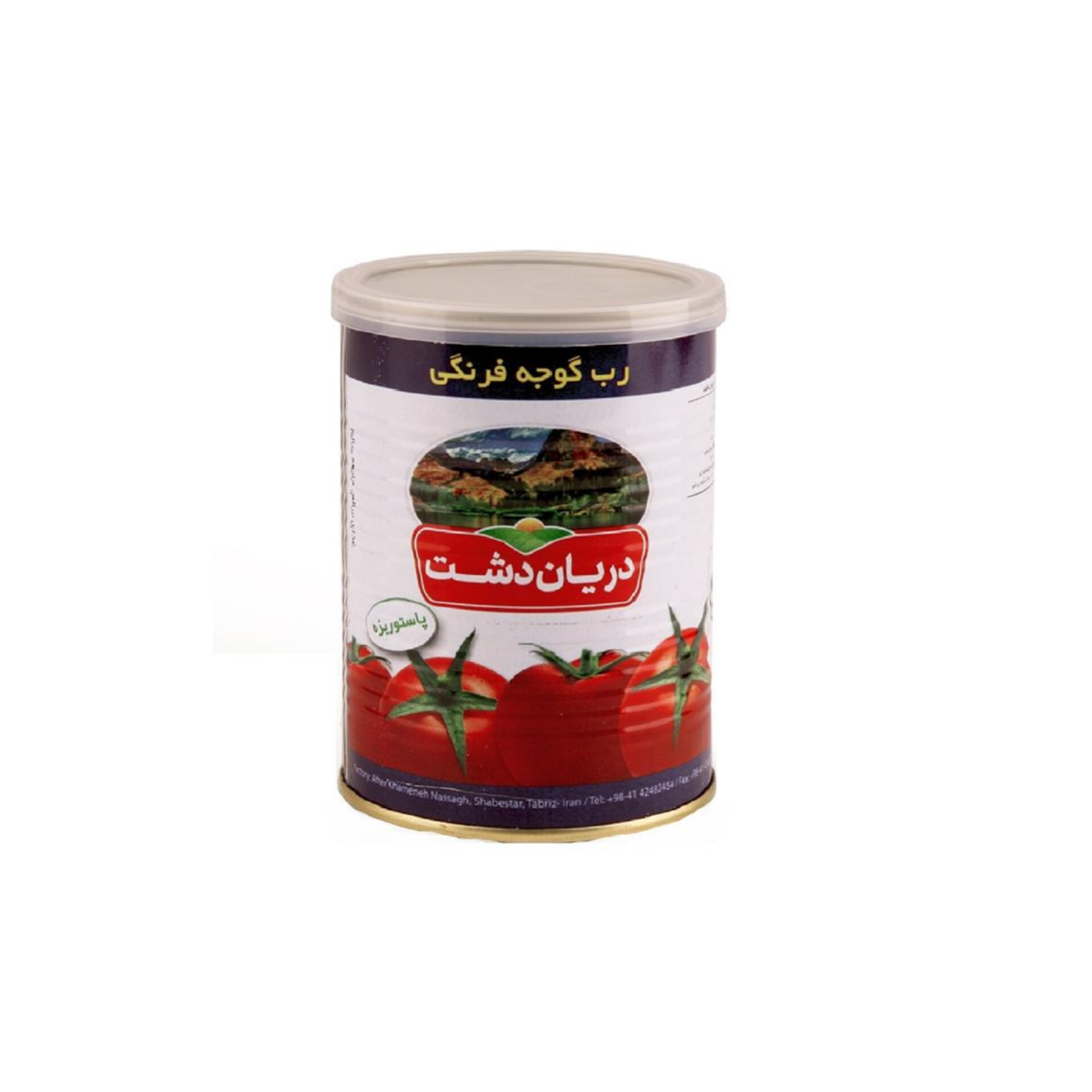رب گوجه فرنگی دریان دشت باکیفیت ایرانی برای صادرات و عمده‌ فروشی