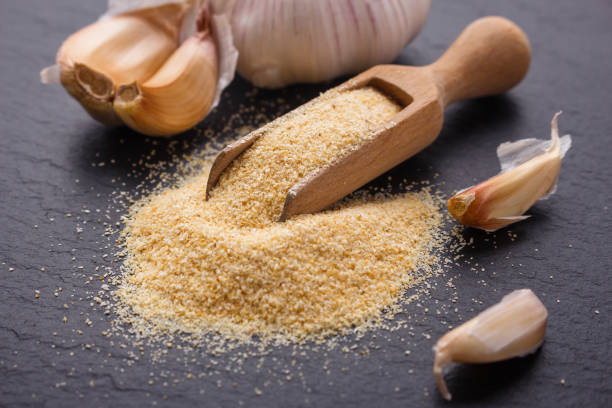 تصویر 2 از پودر سیر خالص با طعم طبیعی و رایحه اصیل سیر