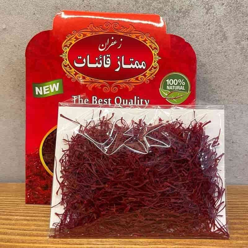 تصویر 3 از زعفران ممتاز قائنات ناب با رشته های قرمز و خوش رنگ