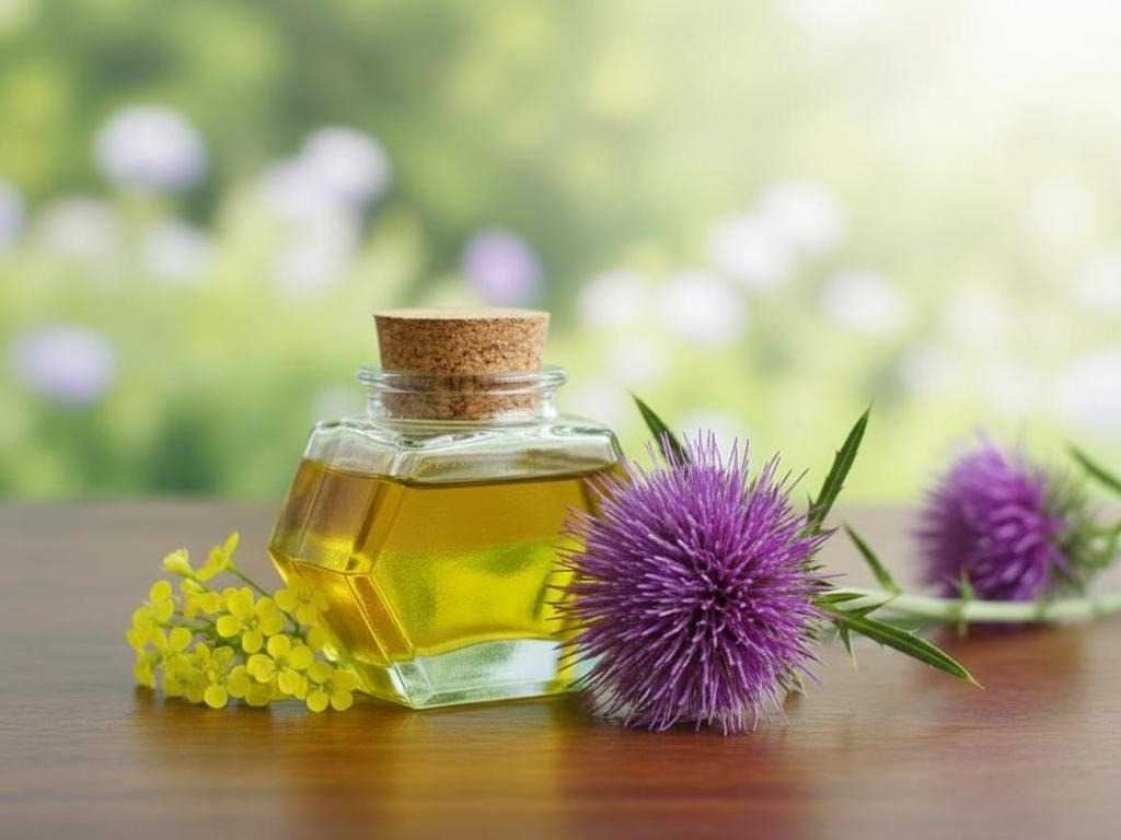 تصویر 2 از عرق خار مریم برای پاکسازی کبد با کیفیت مطلوب و خلوص بالا