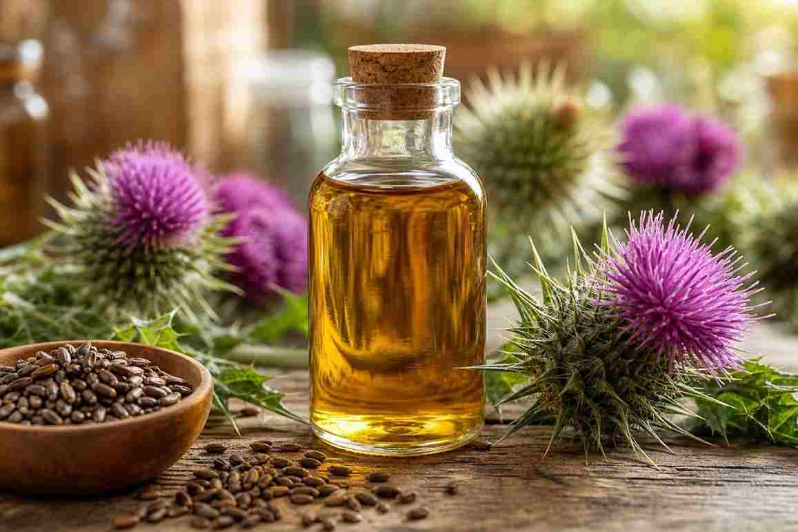 تصویر 2 از عرق خار مریم سنگ کلیه با عصاره گیاهی برگرفته از گیاه خالص
