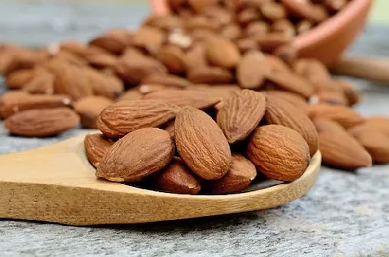 تصویر 2 از بادام مامایی مغز بدون تلخی با بافت روغنی ویژه تجار کلان خشکبار