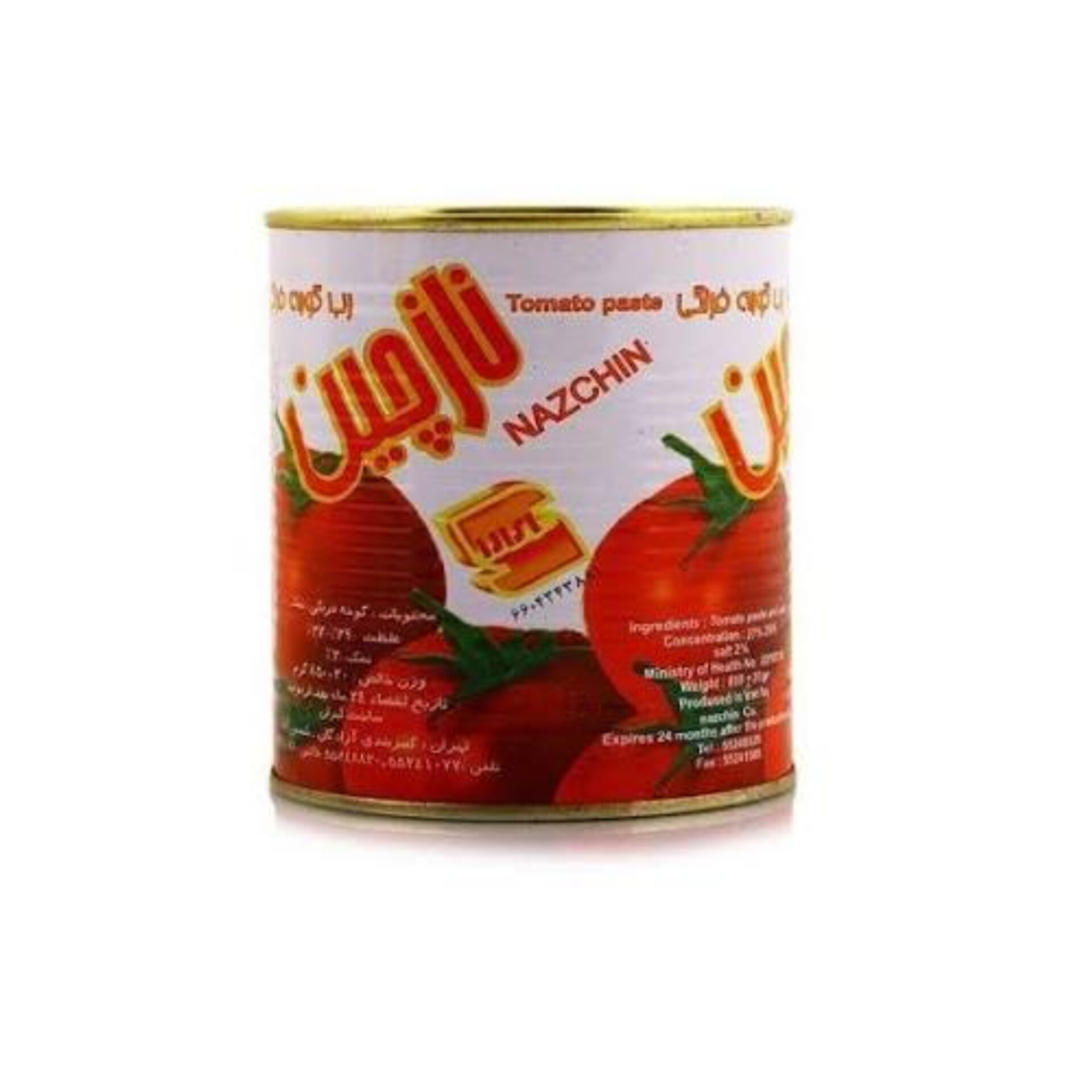 خرید رب گوجه فرنگی نازچین با بریکس بالا و کیفیت صادراتی