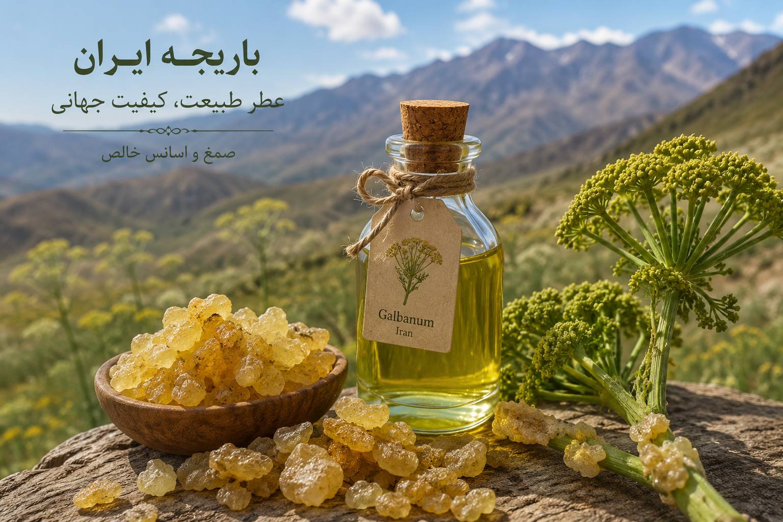 صادرات صمغ باریجه ایران