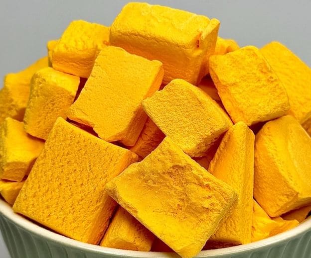 بستنی خشک پرتقالی با فرآوری مدرن و حفظ ویژگی‌های طعم پرتقال