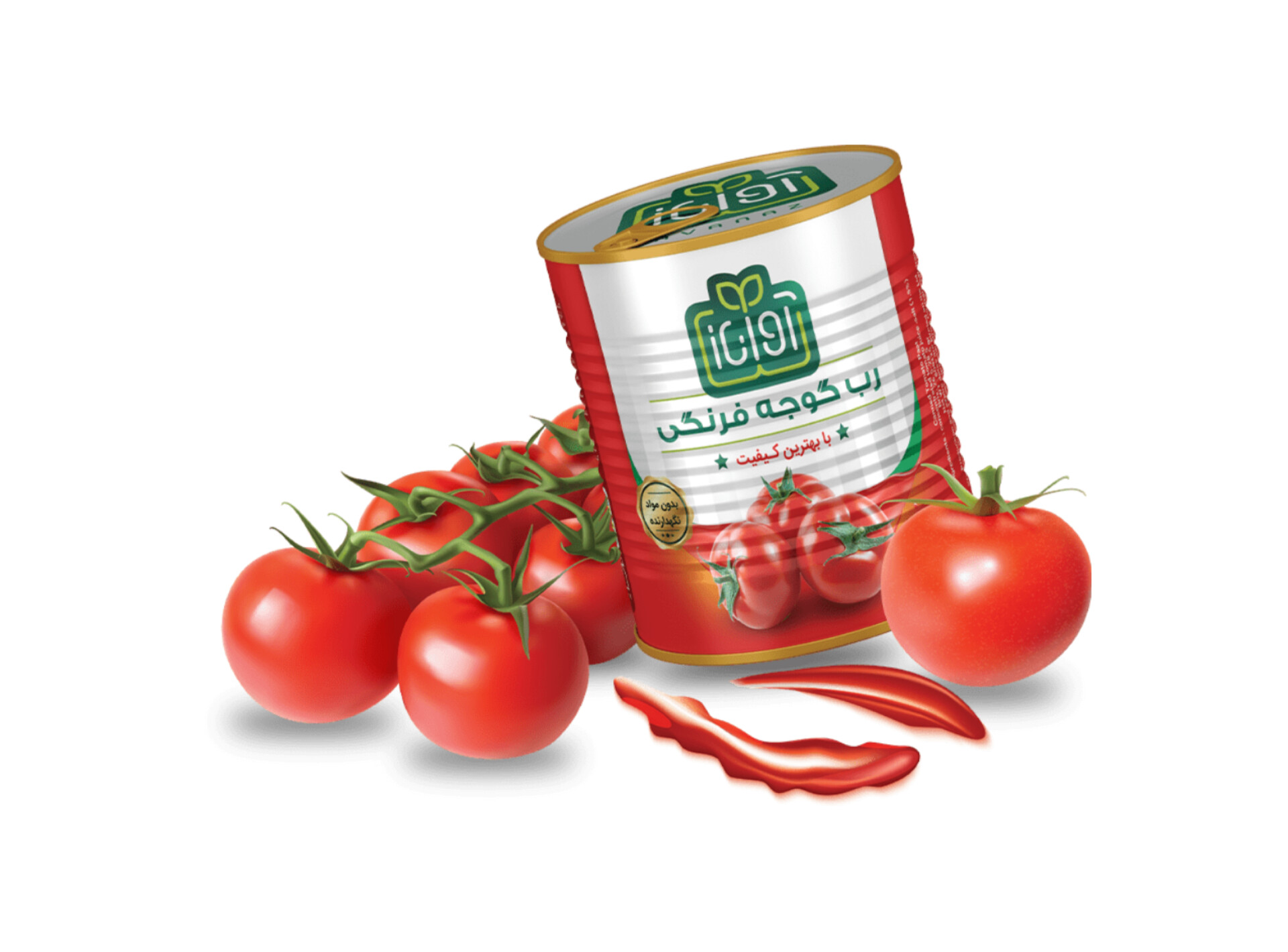 رب گوجه فرنگی  آواناز با کیفیت تضمین‌شده