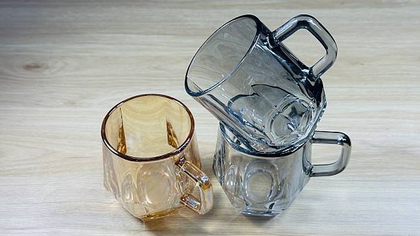 قیمت خرید لیوان شیشه ای رنگی + فروش ویژه