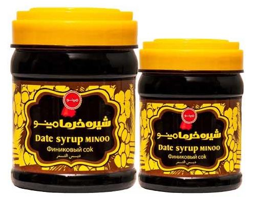 شیره خرما مینو با فرآوری بهداشتی و قابلیت استفاده در مصارف متنوع