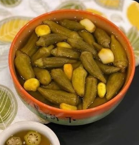 ترشی بامیه
