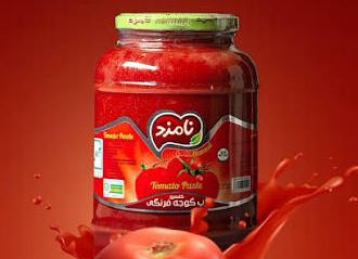 رب گوجه فرنگی نامزد تولید شده با استانداردهای کیفی معتبر