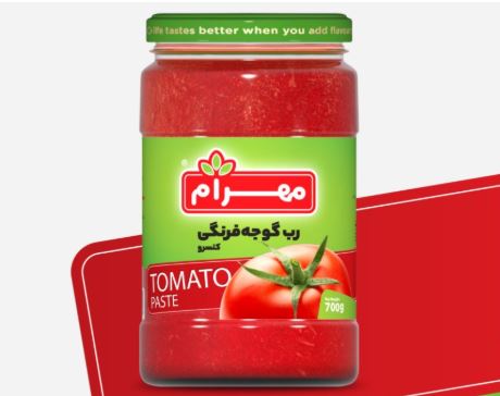 رب گوجه فرنگی مهرام با فرمول تولید دقیق و استاندارد