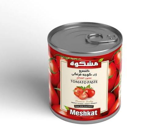 رب گوجه فرنگی مشکات با عصاره غلیظ گوجه های مرغوب
