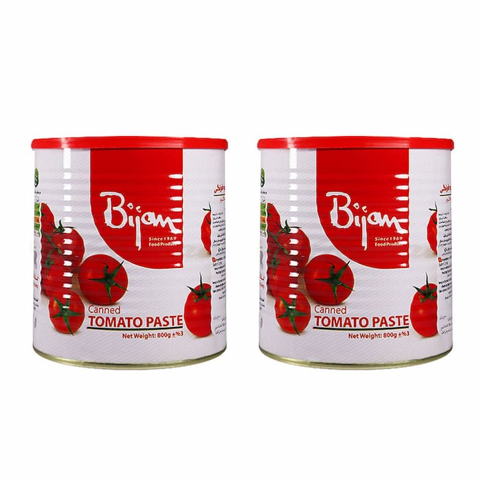 رب گوجه فرنگی بیژن با کیفیت ثابت در هر بسته