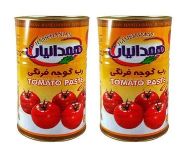 رب گوجه فرنگی همدانیان با بسته بندی مناسب حمل و عرضه