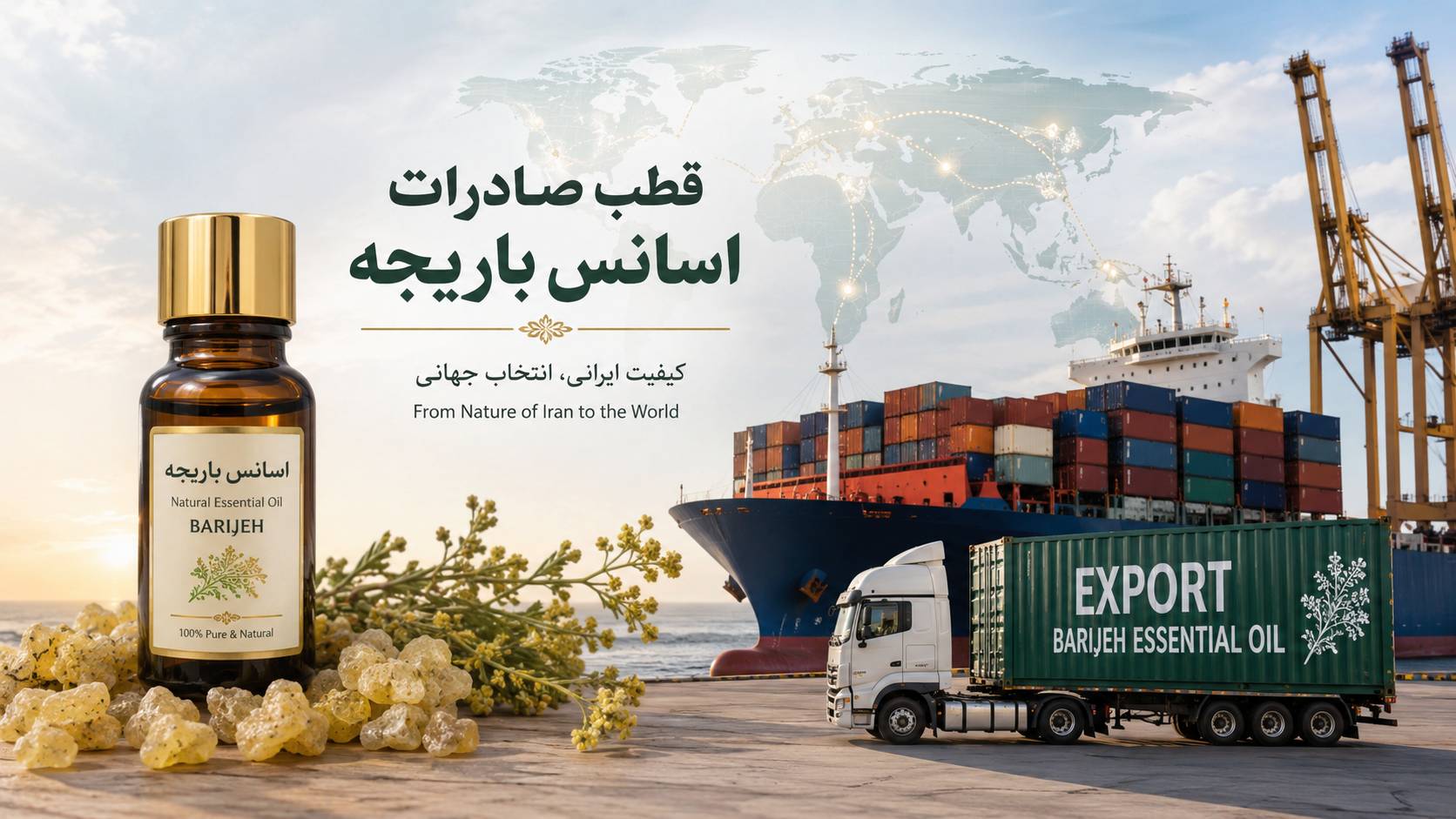 قطب صادرات اسانس باریجه
