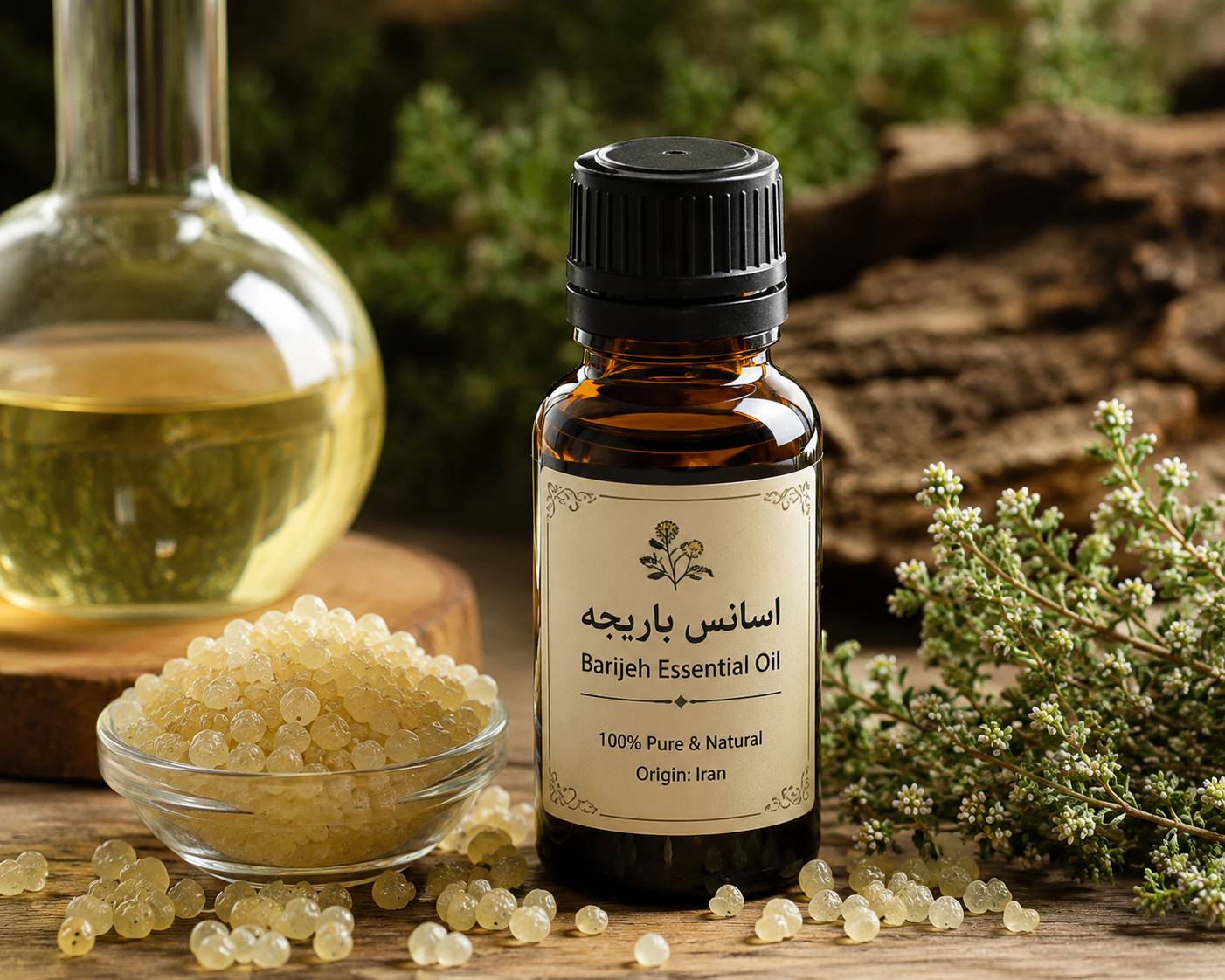 سرمایه‌گذاری اسانس باریجه ایران