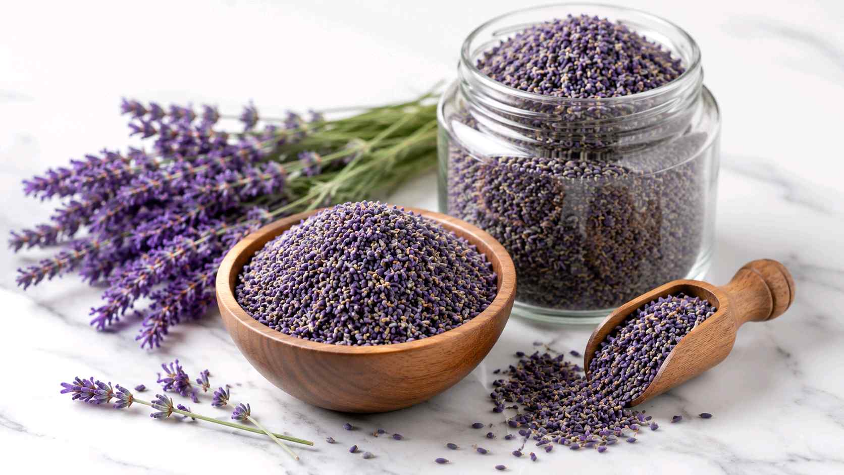 تصویر 2 از فروش عمده گل اسطوخودوس با کیفیت صادراتی | تأمین مستقیم از تولیدکننده