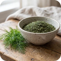 شوید خشک کاشان با عطر طبیعی و کیفیت عالی