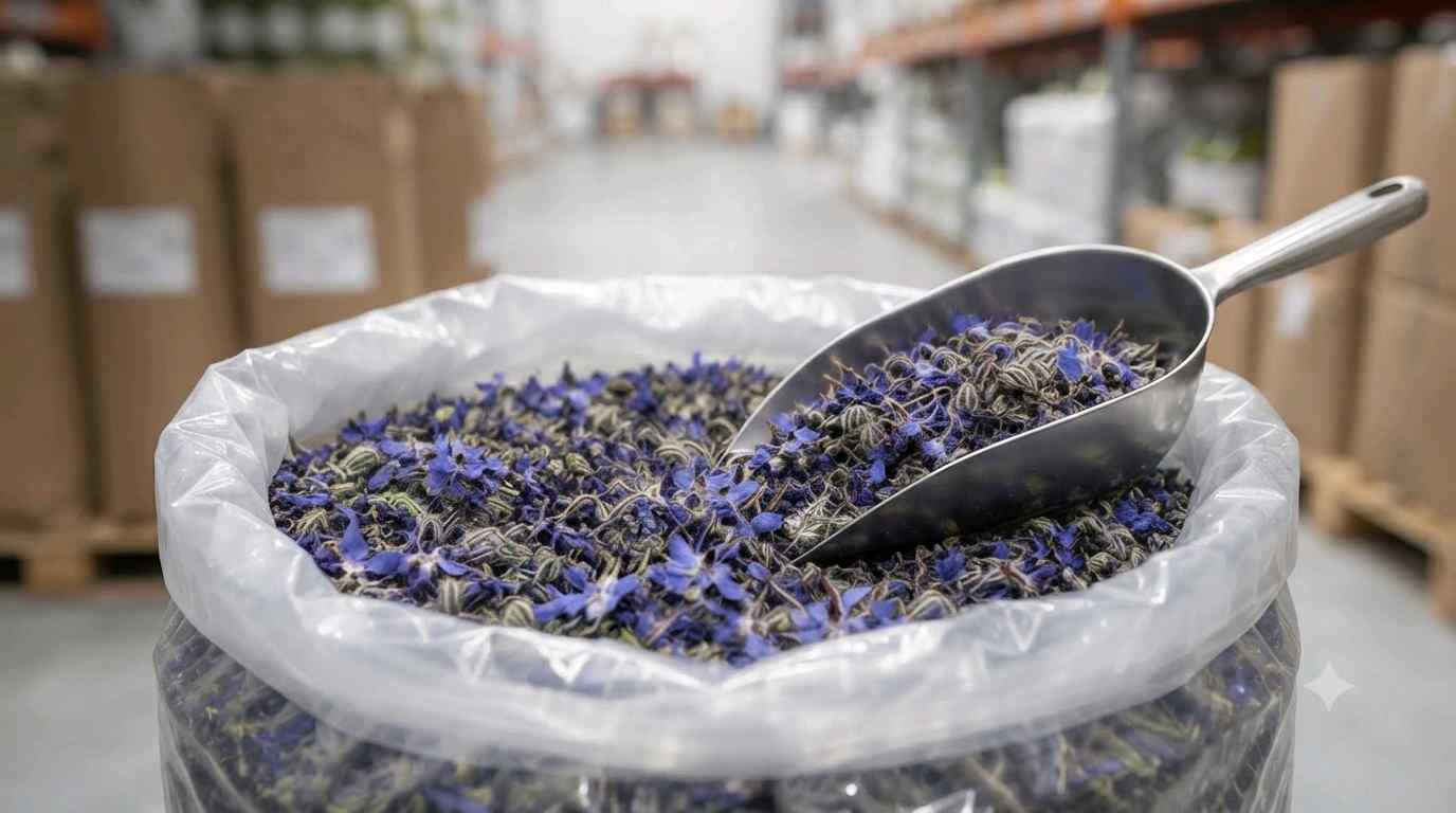فروش عمده گل گاوزبان | خرید مستقیم گل گاوزبان خشک با بهترین قیمت