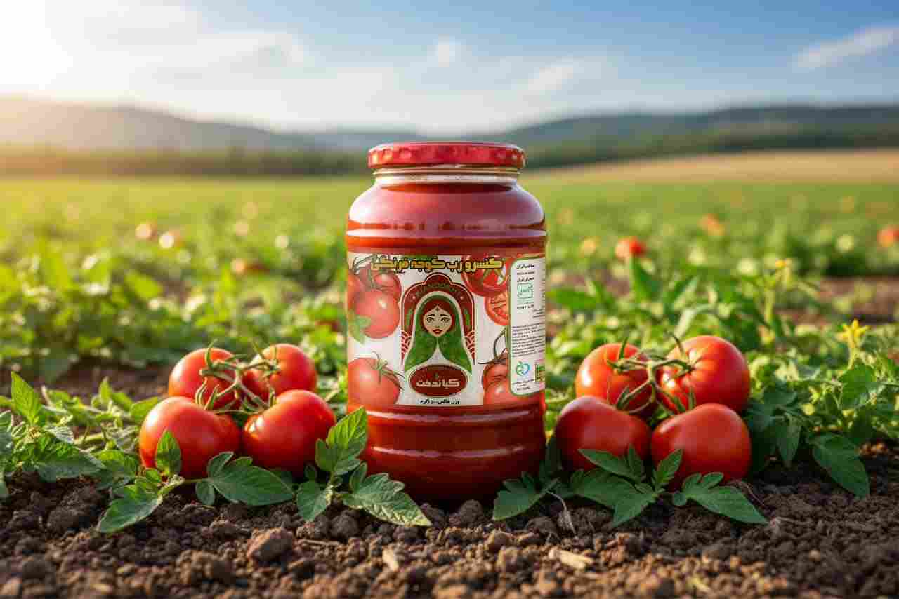 تصویر 2 از خرید رب گوجه فرنگی شیشه‌ای + فروش عمده با قیمت مناسب