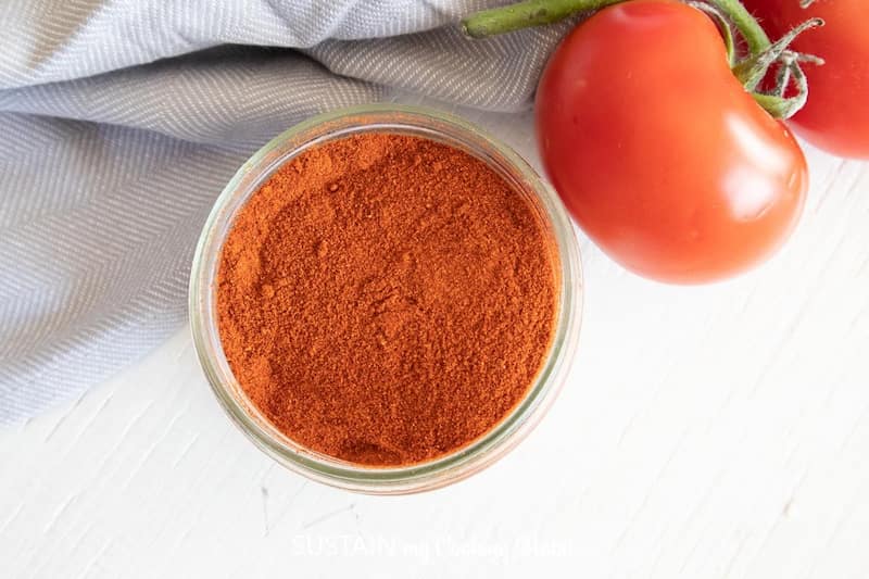 پودر گوجه اصل خوش طعم برای انواع غذاهای ایرانی
