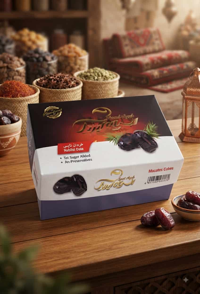 خرما مضافتی نفیس با طعم دلپذیر در هر دانه