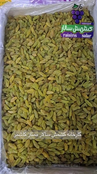 کشمش سبز قلمی بدون هسته