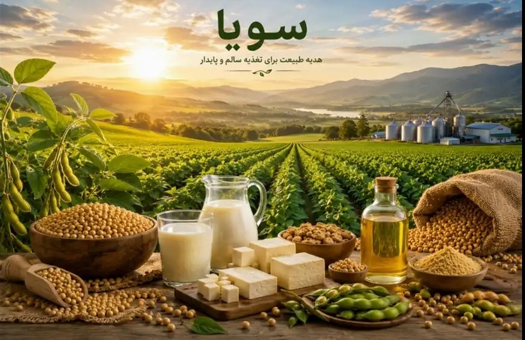 🌿 سویا؛ انتخابی کوچک برای سفره، بازاری بزرگ برای تجارت 📈