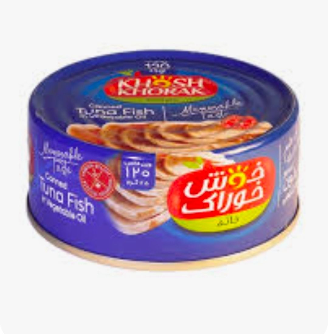 فروش عمده کنسرو ماهی خوش خوراک