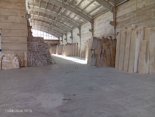 تصویر 4 از نما‌ سنگ تراورتن‌، سنگ تراورتن کرم مشهد کمرشاهی تولید‌ انبوه