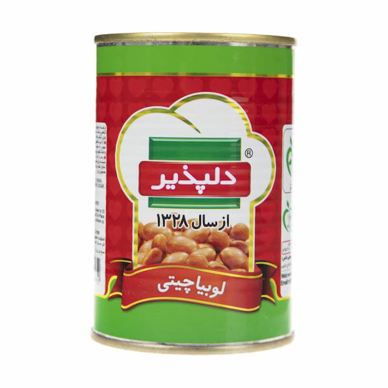 قیمت کنسرو لوبیا چیتی دلپذیر با کیفیت ارزان + خرید عمده