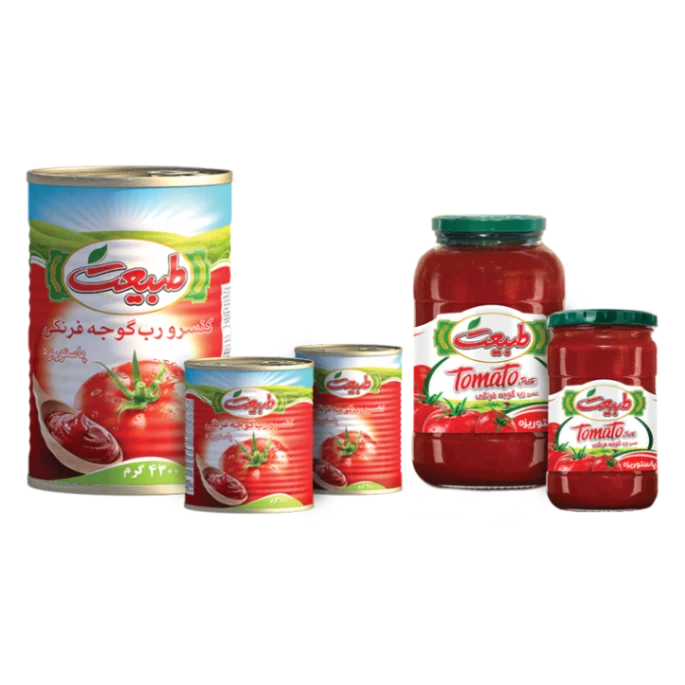 تصویر 2 از خرید کنسرو رب گوجه فرنگی با کیفیت + قیمت کارخانه و فروش عمده