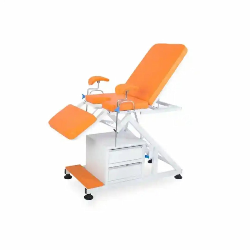 تخت ژنیکولوژی پارمدیک دارای پوشش چرم درجه یک
