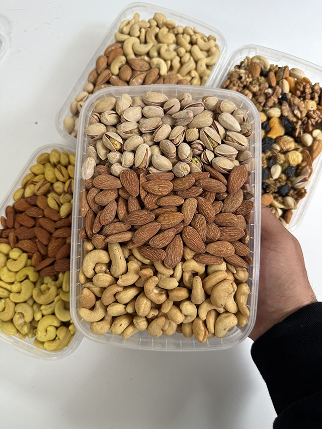 خرید آجیل سه مغز
