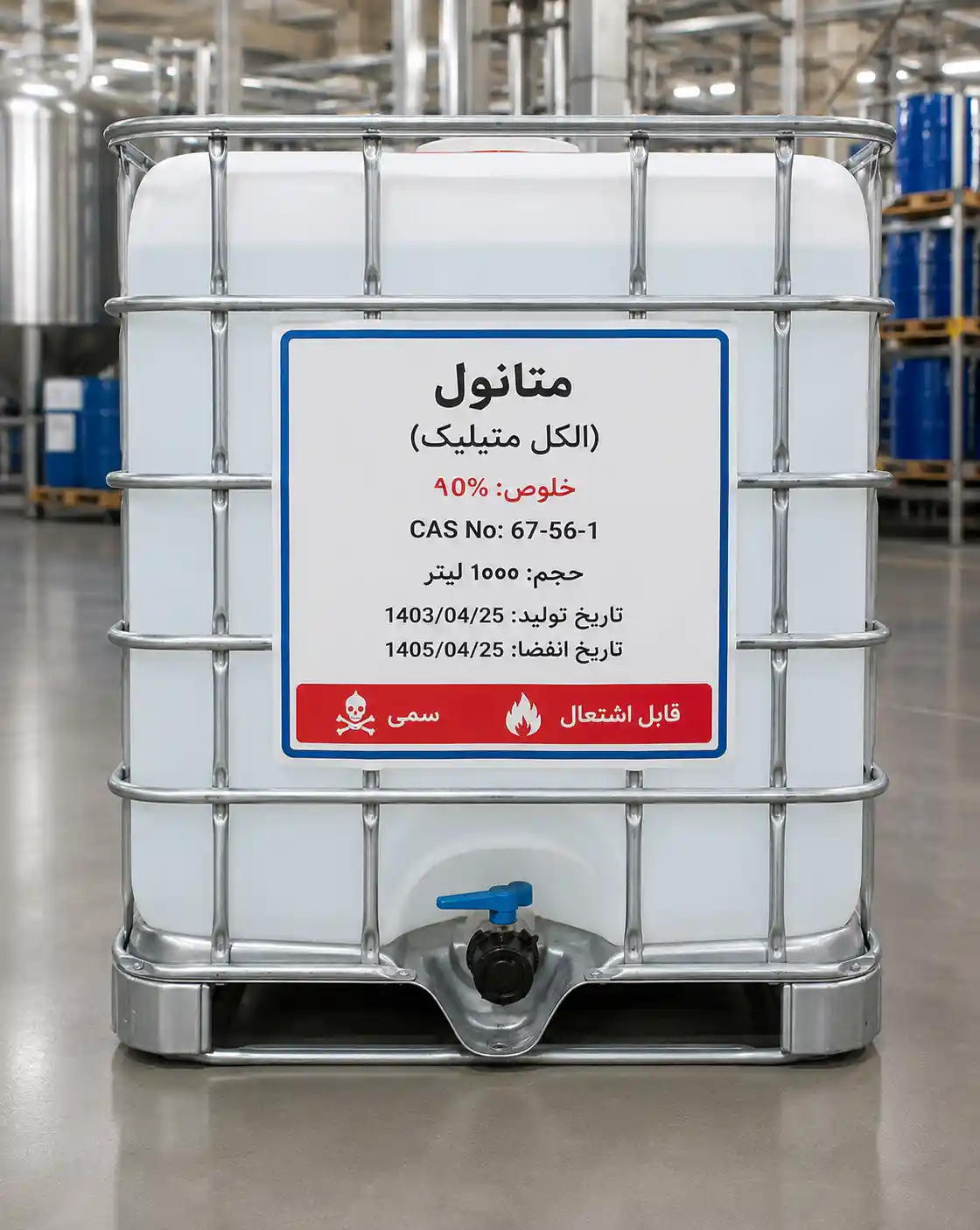تصویر 4 از متانول شیراز عمده؛ تأمین مستقیم برای بازرگانان و صنایع