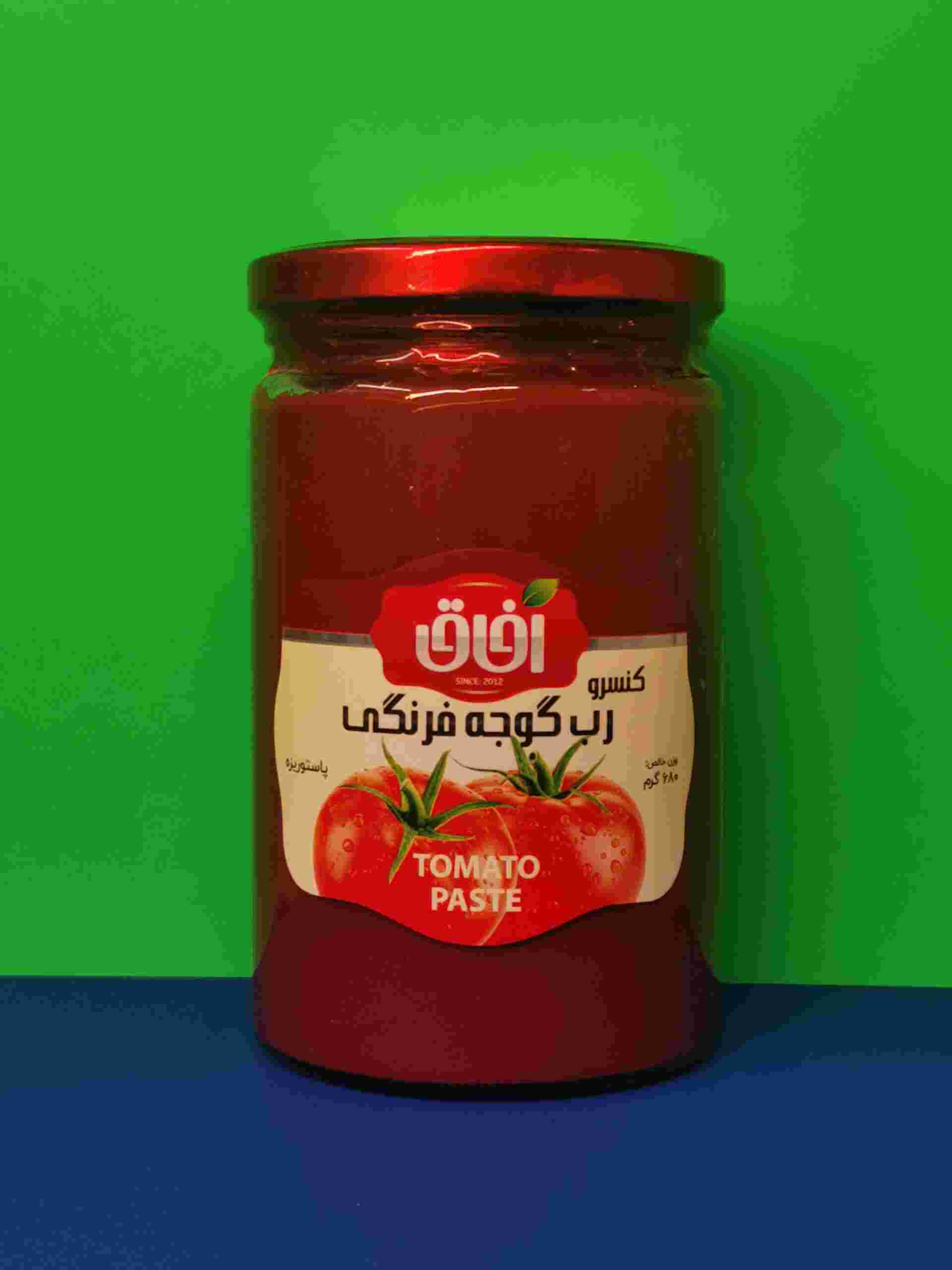 تصویر 2 از کنسرو رب گوجه فرنگی شیشه ۱۶۰۰ گرمی + خرید عمده با بهترین قیمت