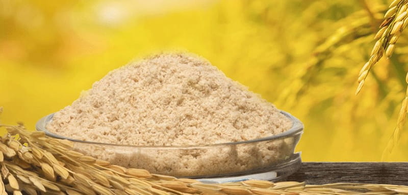 سبوس برنج ارگانیک فرآوری شده به شیوه کاملا سنتی و طبیعی