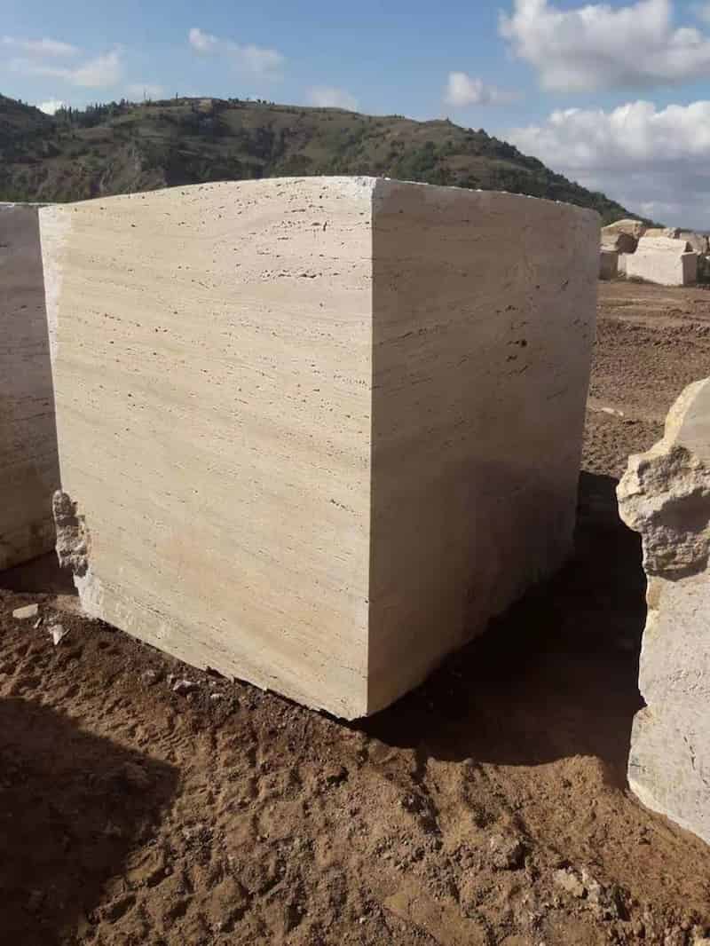 سنگ تراورتن دره بخاری ممتاز با کیفیت بالا برای پروژه های خاص