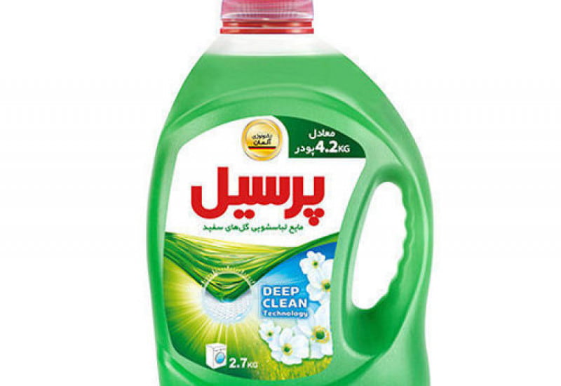 مایع لباسشویی پرسیل سبز مناسب شستشوی آسان لباس ها