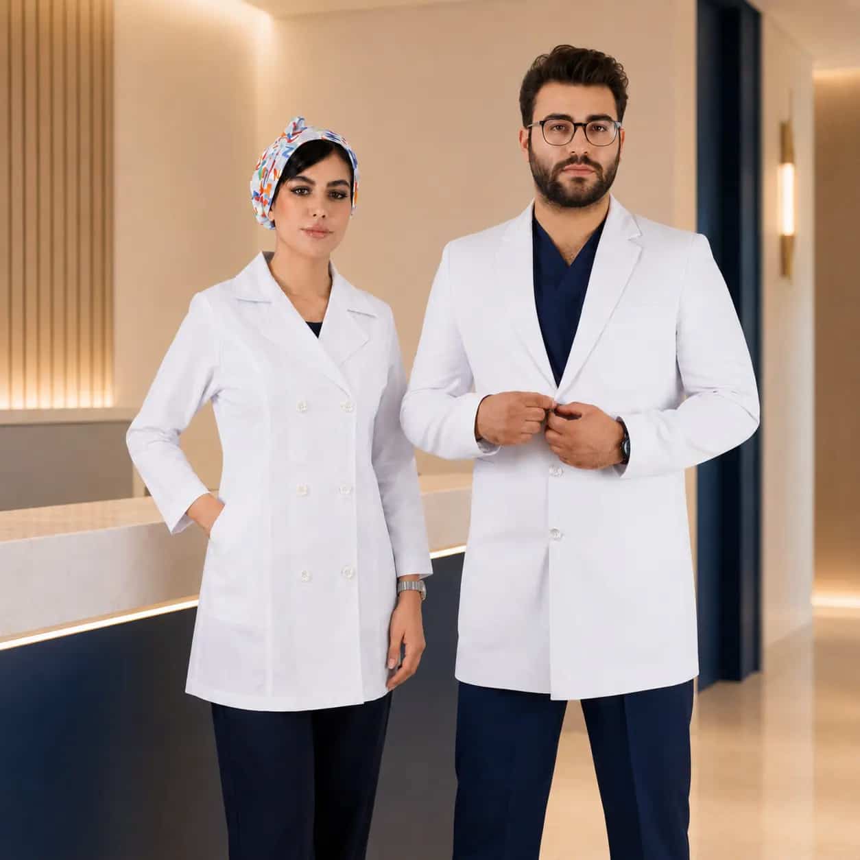 روپوش پزشکی لوکس با طراحی بسیار خاص و ظاهر متفاوت