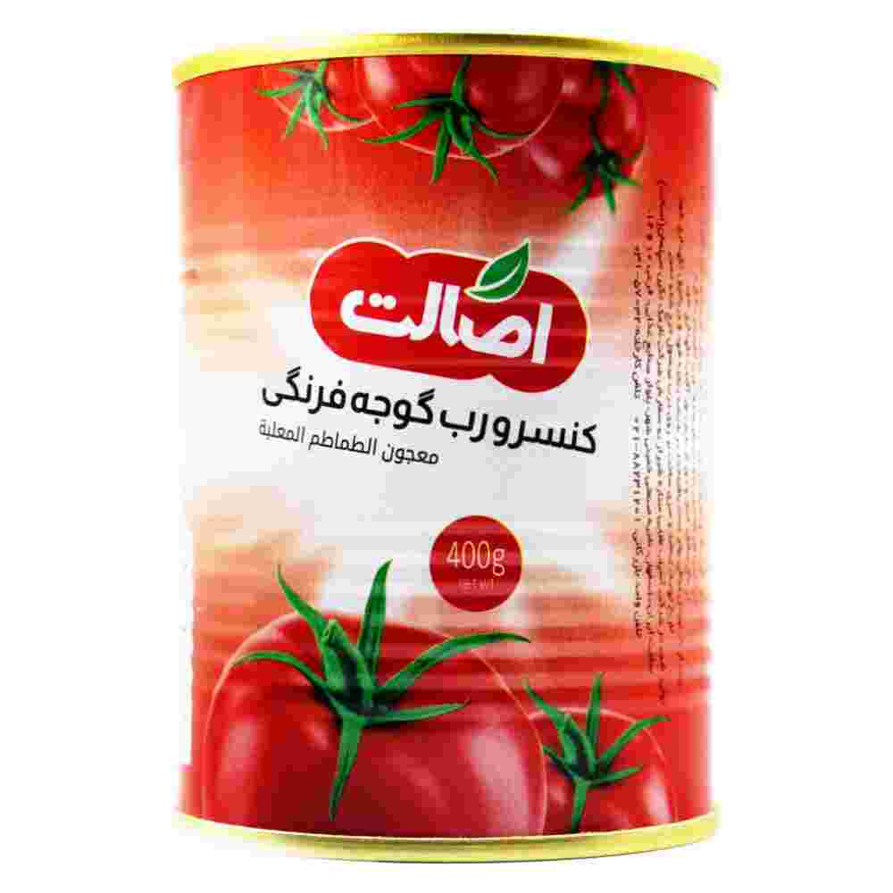 تصویر 2 از خرید کنسرو رب گوجه فرنگی ۴۰۰ گرمی + قیمت کارخانه و عرضه عمده