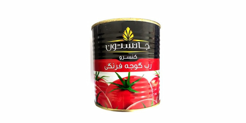 رب گوجه فرنگی جانستون با کیفیت ممتاز و صادراتی
